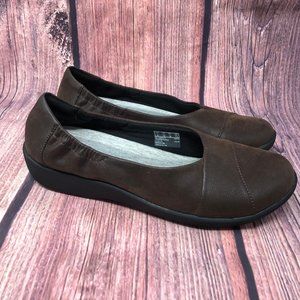 Clarks Cloud Steppers Women's Brown Loafer Sz 9.5